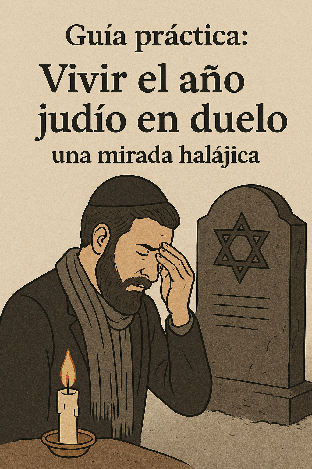 Lee más sobre el artículo 🕯️ Guía práctica: Vivir el año judío en duelo – una mirada halájica 🕯️